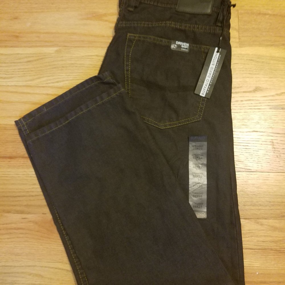 Mens Driven Basic Buffalo David Bitton Straight